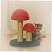 VANZACK Wooden Cat Scratching Tower Cat Tree for Large Cats Kitten Climbing Column