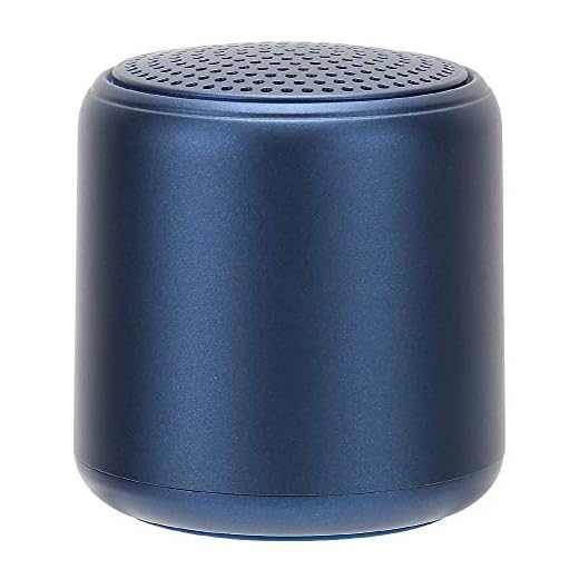 Enceintes Bluetooth, Mini Enceintes Portable San Fil Bluetooth 5.0 3W avec Radio FM TWS Enceintes Lecteur de Musique pour Smartphones, Tablettes, Ordinateurs Portables, etc.(Bleu)