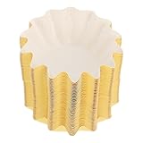 Veemoon 50 Stück Teiliges Wachsschmelzer Papier tablett Hitzebeständig Aromatherapie leckschutz Pet Beschichtung Praktisches Duftwachs zubehör für Wachsschmelzer und Duftstövchen Gelb