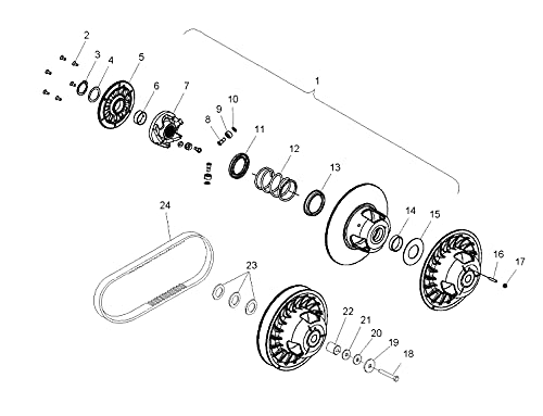 Rampa Polaris 5137385 aluminio 1.25 lb