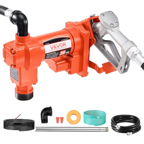 VEVOR Fuel Transfer Pump, 12V DC 20 GPM