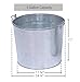 Vestil BKT-GAL-500 Galvanized Steel Bucket, 10-3/4
