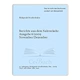  Berichte aus dem Nahverkehr. Ausgabe 6/2009 November/Dezember