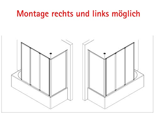 Schulte D160370 01 Box Doccia per Vasca da Bagno