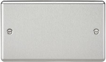 KNIGHTSBRIDGE CL63FBC 13A Switched Fused Spur Unit with Neon & Flex Outlet-Rounded Edge Brushed Chrome