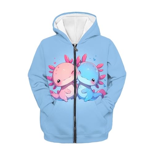 Zip Up Hoodie for Girls Soft Sweatshirts with Pocket Top Kids Clothes