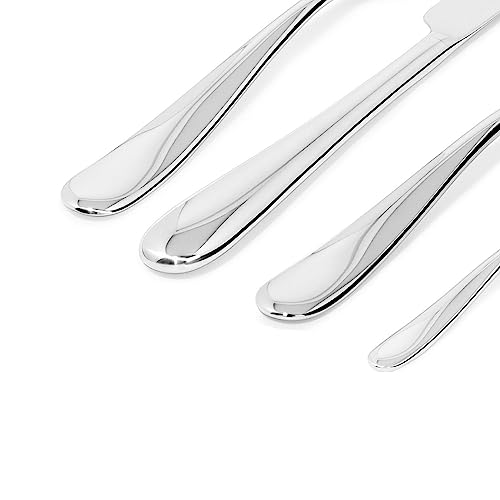 Alessi Nuovo Milano 5180S24 Cutlery Set, 24-Piece - Image 3