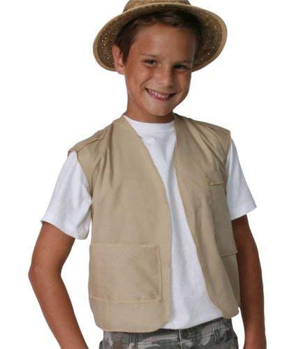 Making Believe Kids Outdoor Safari Adventure Vest And Straw Pith Hat #TOP1