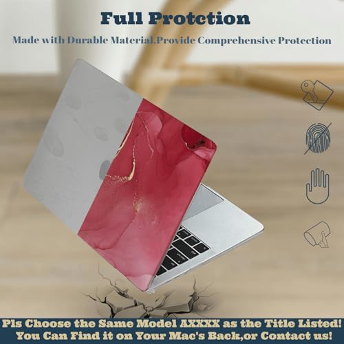 Funda MacBook Pro 15 A1990 mármol con maletín y protector teclado contra impactos 2