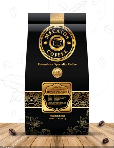 Café en grano tostado medio Mecatos Coffee 12 oz