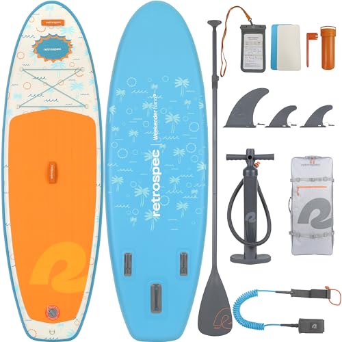Retrospec-Weekender-Nano-8ft-Inflatable-Stand-Up-Paddleboard