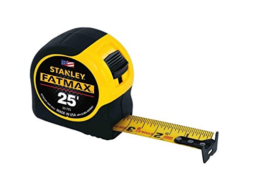 Mètre ruban Stanley 33–735 jaune 10,7 m double graduation - 2