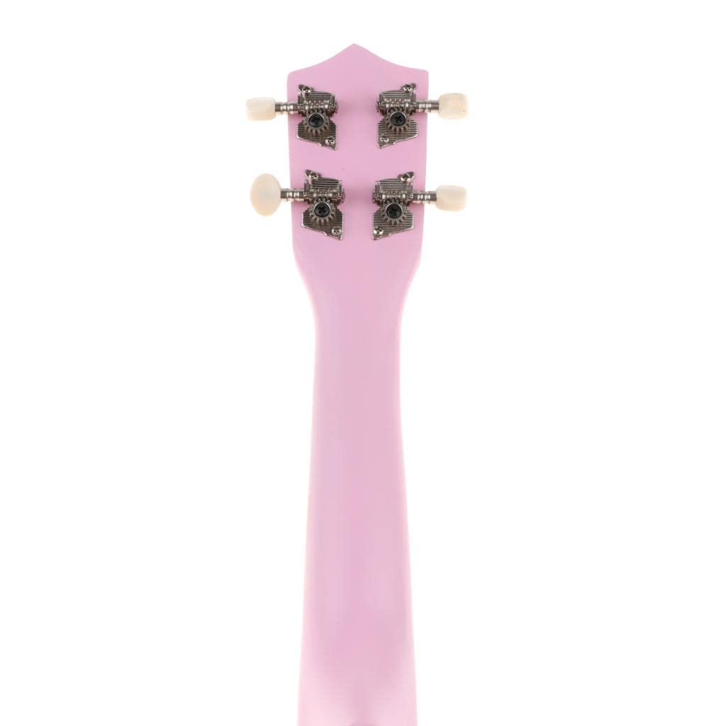 predolo Set di Ukulele per Principianti da 21 Pollici per Bambini con di Spartiti, Rosa-1