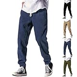Pantalon Kirakuco Homme Velours Cotelé Pantalons Japonais Sweatpants avec Poche Et Cordon Élastique Taille Baggy Pantalons De Serrage Bodybuilding Sport Streetwear