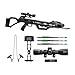 Killer Instinct Hero 380 Crossbow Aluminum Comfortable Package with X-Lok Foregrip, Adjustable Fore Grip and Easy-to-Shoot Fit (Black)
