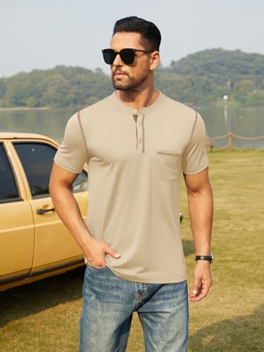 50% Off Hardaddy Men's Lightweight Henley Shirts - $7.49 - Image 2