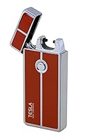 tesla cigarette lighter Tesla Coil Lighters USB Rechargeable Windproof Arc Cigarette Lighter with  Charging Cable and Carrying Pouch