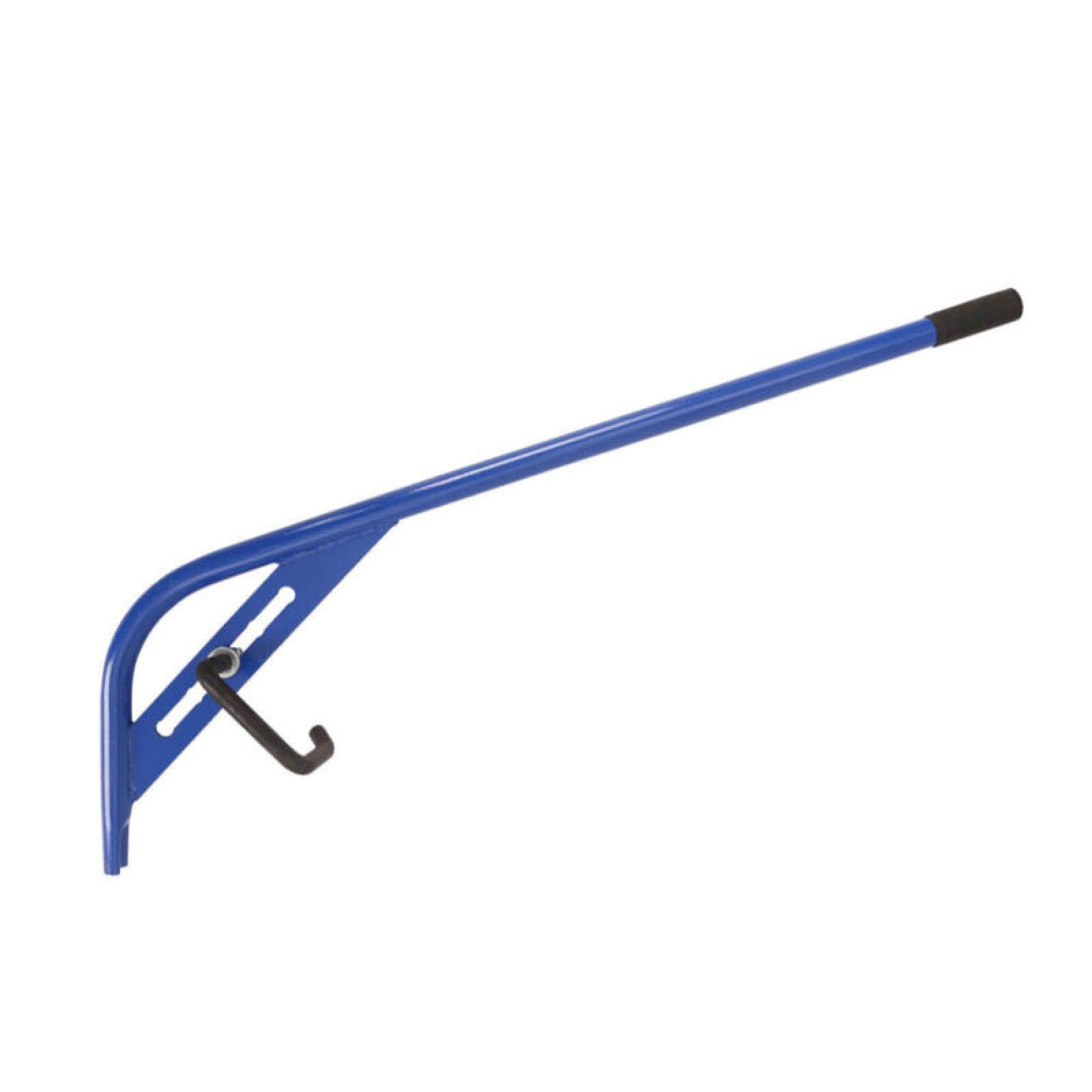 Heavy Duty 1.2m Suspension Arm Pry Bar Adjustable Wishbone Lever Tool with Hook Ball Joint Bottom Arm Separator for Wheel Hub Suspension Maintenance Blue Steel Construction
