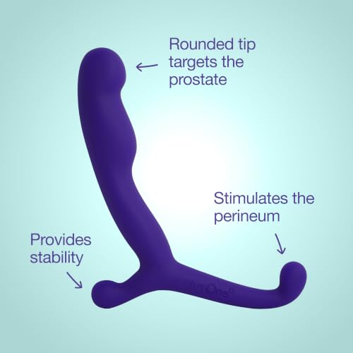 Image of plusOne 4 inch Prostate Massager Personal Toy, Male Anal Stimulator