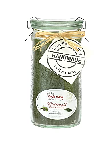 Candle Factory - Mini Jumbo Kerzen Windlicht Duft: Winterwald 307-090 Cover