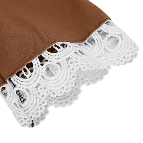 Girls Capri High Waisted Athletic Leggings with Pockets for Kids Teen Dance Gymnastics Running (Grey, 8-9 Years)4