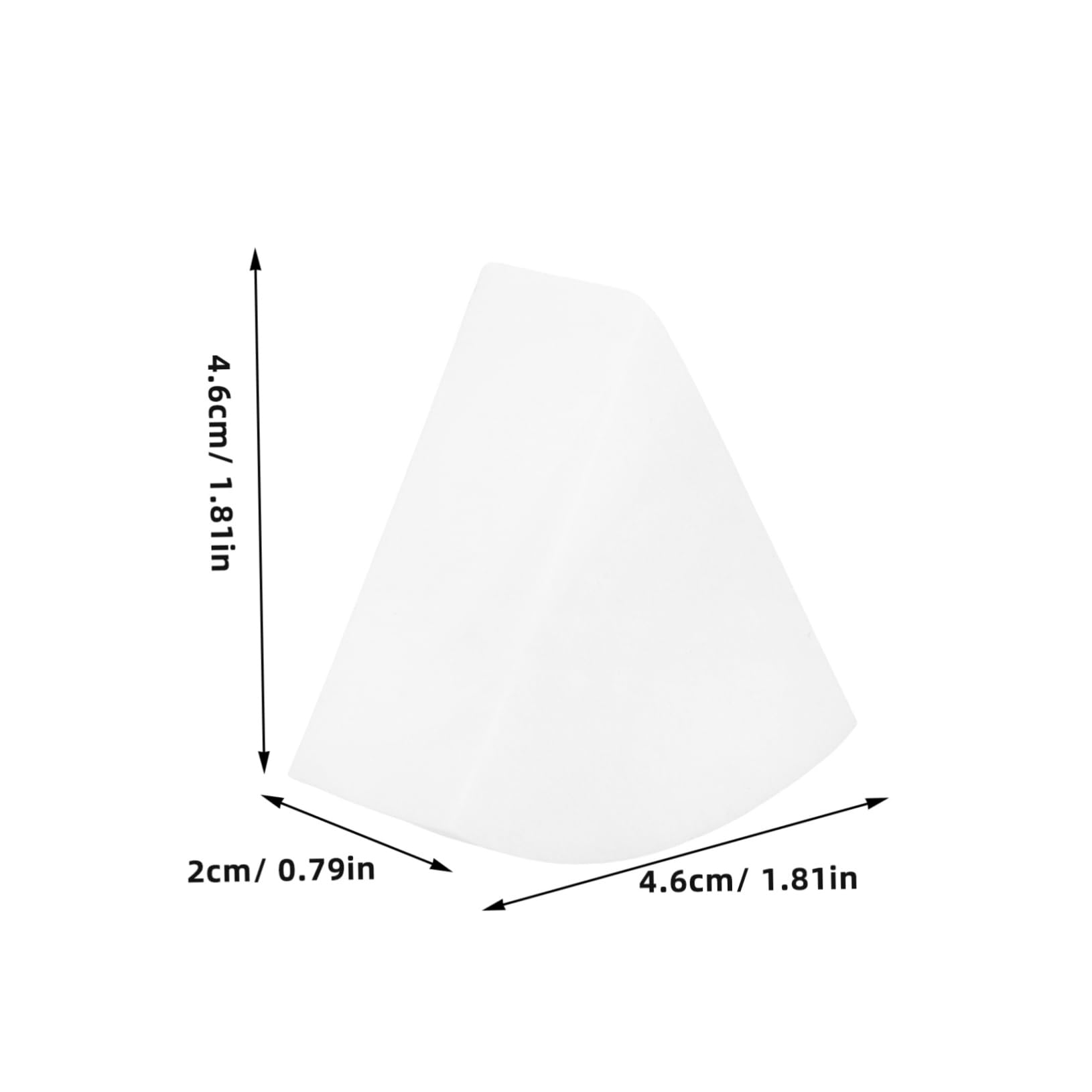 minkissy Makeup Tools 12pcs Triangle Makeup Puff Soft Comfortable Powder Puff for Face Loose Powder Puff for Body