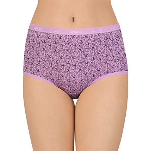 Image of Amante Printed Cotton Full Brief Panty Pack(Pack of 3)