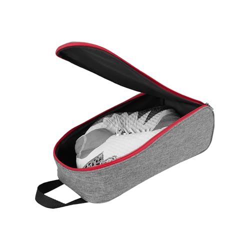 FOCO Offiziell lizenzierte Manchester United FC Graue Mono-Fußballschuhtasche, Manchester United FC, Einheitsgröße, Graues Mono