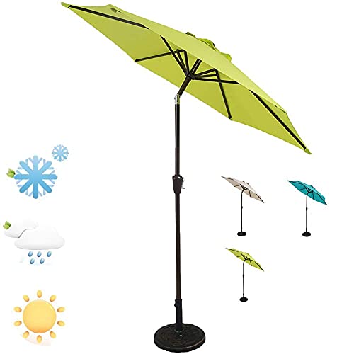 Market table umbrella para evitar quemaduras solares con inclinaci&oacute;n y tapa