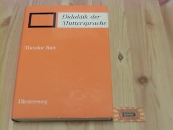 Hardcover Didaktik Der Muttersprache [German] Book