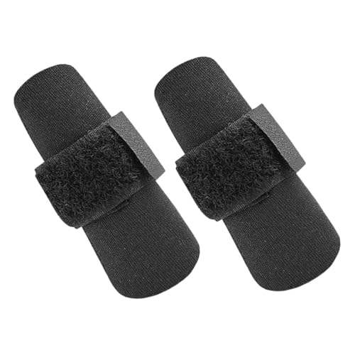 HANABASS 2pcs Sports Finger Splint Wrap Band Finger Guard Brace for Basketball Comfortable Breathable Material Binding Straps