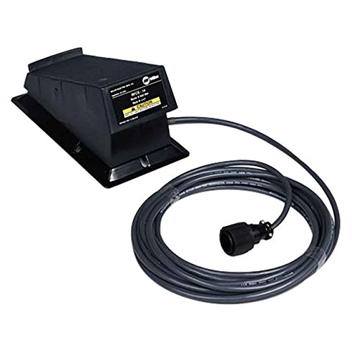 Miller Electric Foot Pedal, 20 Ft Cord and Plug, Black