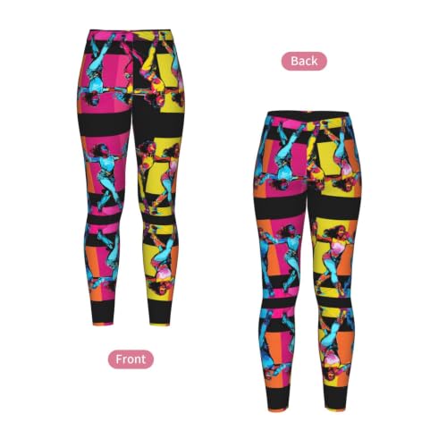 Leggings de gimnasia sin transparencias de compresión suave para mujer 4