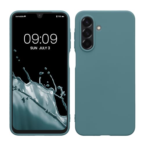 kwmobile Custodia Compatibile con Samsung Galaxy A26 5G Cover - Back Case per Smartphone in Silicone TPU - Protezione Gommata - artic night