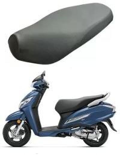 Image of RONISH Activa 125 Scooty Removable & Washable PU Leather Waterproof Seat Cover29 Single Bike Seat Cover for Honda Activa 125(Activa 125 Seat Cover mx29)
