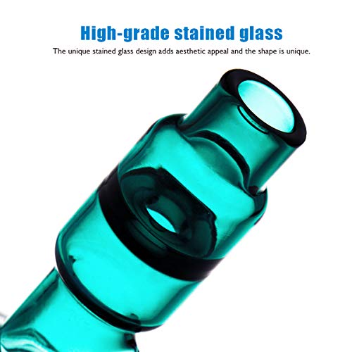 Glas Bong,Kopf 14.4 schliff 41cm 750g Percolator Bong siebe tabakpfeife wasserpfeife (1) – Bild 4