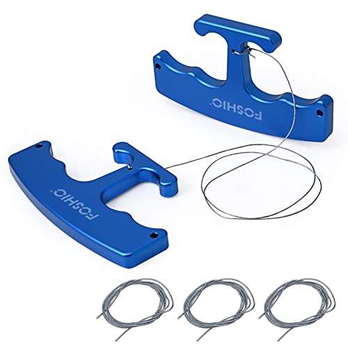 FOSHIO PlateLine Remover, Aluminum Alloy Car Surface Logo Emblem Remover with Extra 3PCS 60CM PE Cables for Window Film Installation by FOSHIO - Used condition - US$11.89