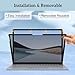 ZOEAGG Privacy Screen for Surface Laptop 15 Inch, for Removable Microsoft Surface Laptop 6/5/4/3/2/1, Reusable, Easy Installation, Anti-Spy Privacy Filter, Anti-Glare, Blue Ray Reduction