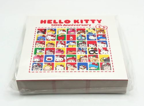 Amazon.co.jp: キティ50周年 キャラクターズ メモ HELLO みんな