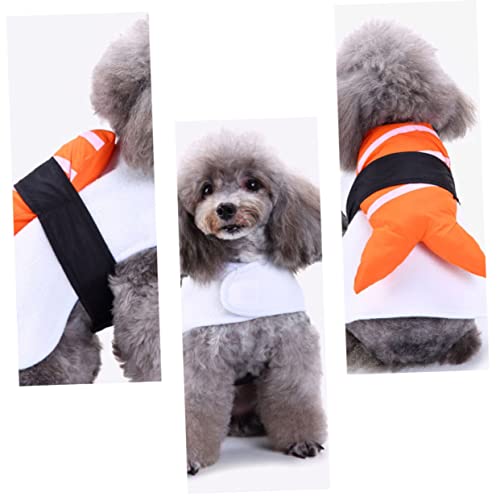 Disfraz Ligero para Perro Talla L Naranja miniatura 5