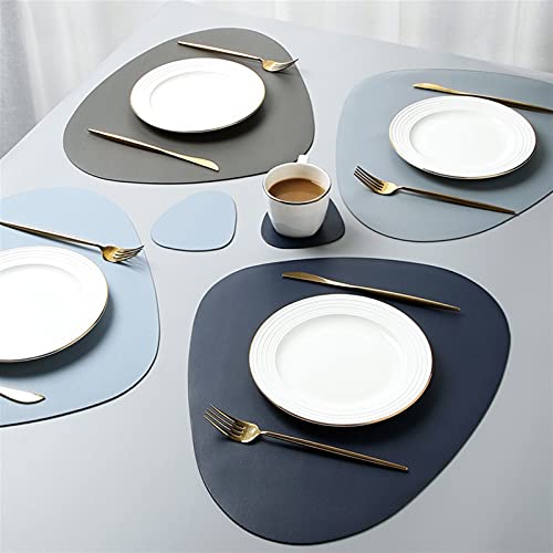 Tapis de table imperméable cuir lavable isolant thermique repas - 3