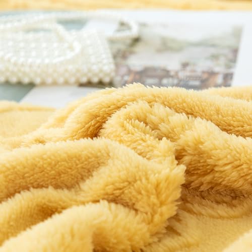 Couverture en microfibre de polyester pour lit et canapé