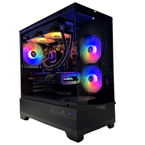 PC Gaming Zeus 2.1 - Ryzen 7 5800X / 32GB RAM / 1TB NVME M.2 / RX 9060XT 16GB OC / B550M / 5 Ventole Raffreddamento Liquido 240mm - Computer Fisso - PC Desktop - Immagine 3