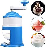 DJSC Trituradora de Hielo de Cromo por | trituradora de Hielo Manual | picadora de Hielo | Hielo Chopper | Máquina trituradora de Hielo Manual | Máquina trituradora de Hielo fácil