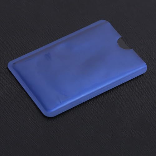 50PCS ANTI RFID Secured Wallet Blocker Reader Protection Card Holder RFID Blocking Anti-Theft Wall