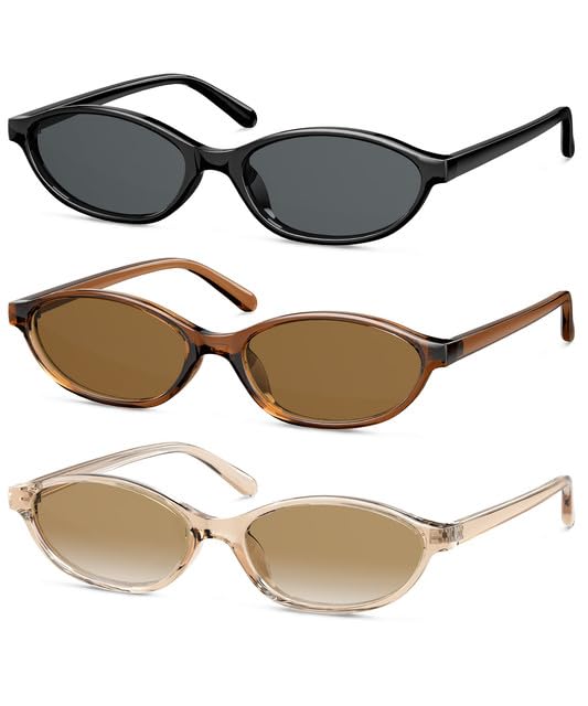 Retro Cat Eye Sunglasses for Women, UV400 Protection, Lightweight Square Frame Shades for Driving, Travel, Daily Wear