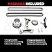 Autodevil Timing Chain Kit 4.3L Fit for Sierra Silverado 1500 2014-2021 for Express 2500 3500 18–21 for Savana 2500 3500 20-21 Car Engine Time Replacement Parts 12632728​ 12586482​ ​​12646386