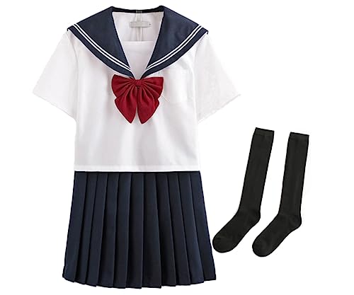 OrFilam School Girl Outfit Kawaii Cute Maid Outfit Girl JK
