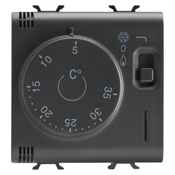 Thermostat Gewiss GW12705 Chorus regulation temperature pour interrupteur encastrable
