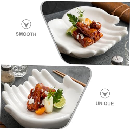 Plato de cerámica estilo japonés para sushi y postres miniatura 6